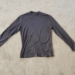 Moon City Long-Sleeve Mock-Neck T-Shirt